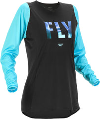 FLY - Women's Lite Jersey Black/Aqua
