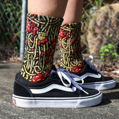 FIST - Spaghetti Wednesday Socks