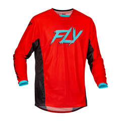 FLY - Kinetic Mesh Rave Jersey Red/Black/Mint