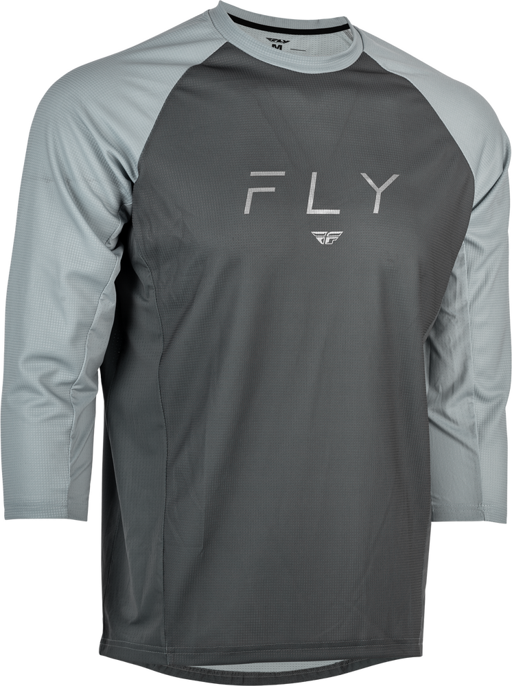 FLY - RIPA 3/4 Sleeve Jersey Grey/Light Grey