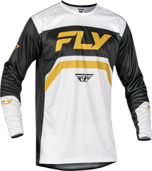 FLY - Youth Rayce Jersey White/Black/Gold