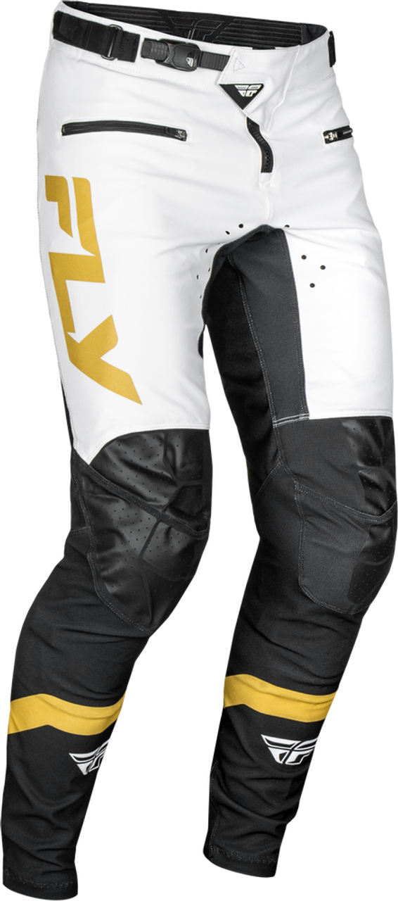 Fly - Youth Rayce Bicycle Pants White/Black/Gold