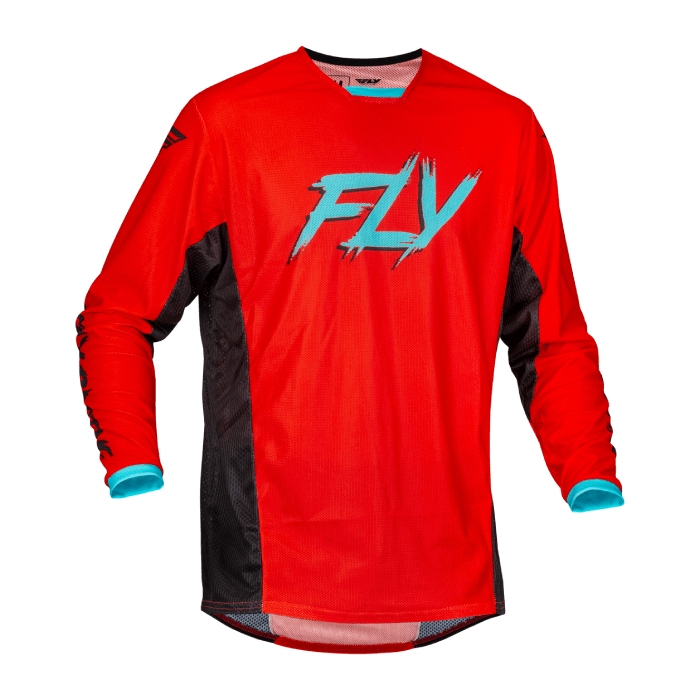FLY - Kinetic Mesh Rave Jersey Red/Black/Mint