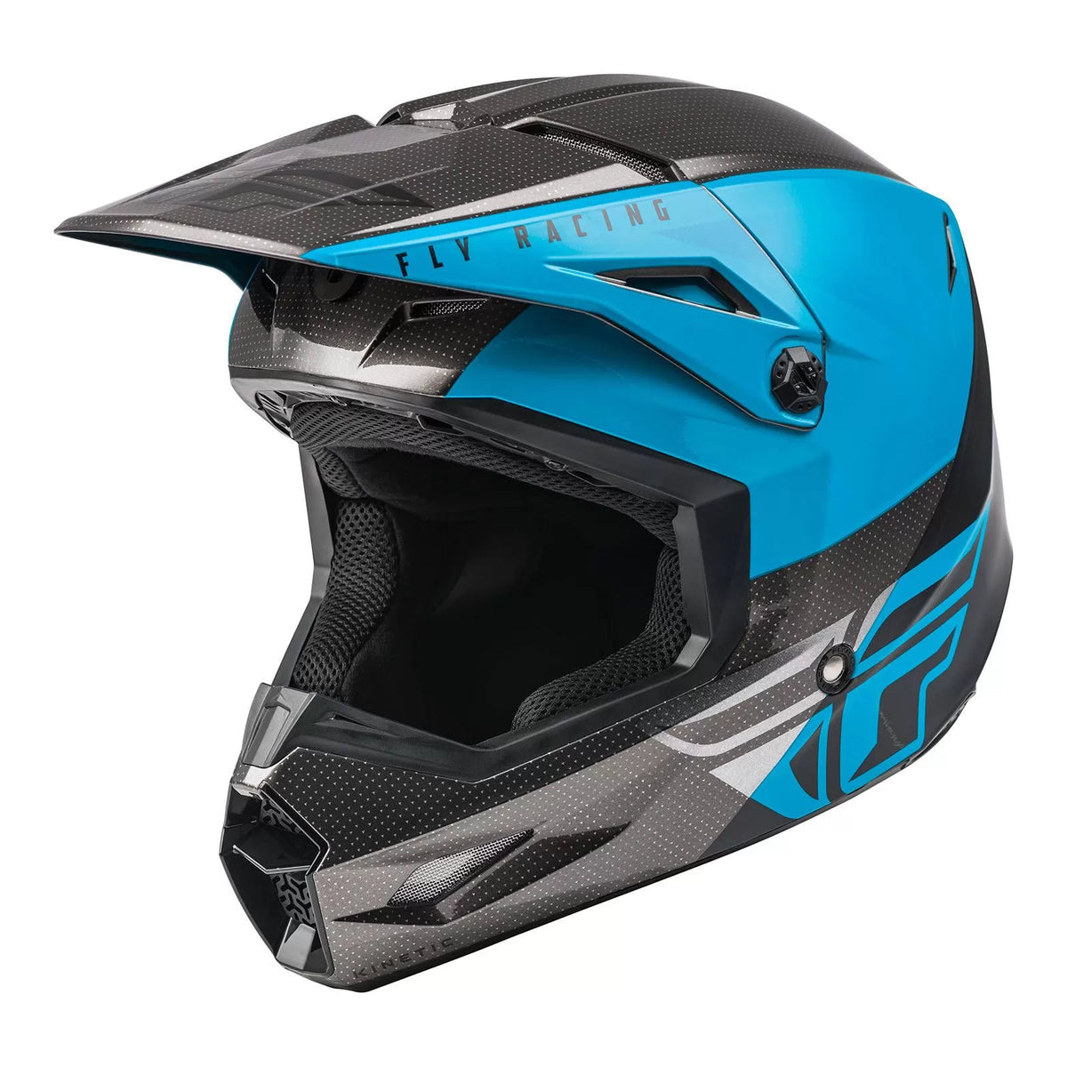 FLY - Kinetic Straight Edge Blue/Grey/Black Youth